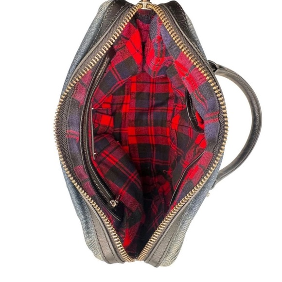 Diesel Women 3Way Denim Shoulder Clutch Handbag - Picture 4 of 14